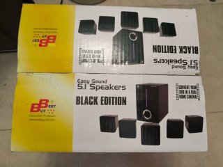 Altavoces 5.1 Best Buy Negro