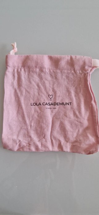 Cinturón Lola Casademunt Piel Camel Logo Dorado