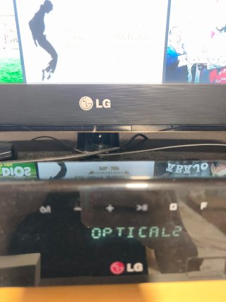 TV LG 37" + Home Cinema LG