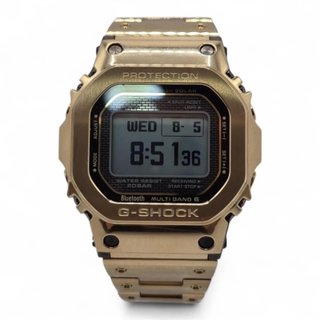 RELOJ G-SHOCK GMW-BZ5000 DORADO ACERO + CAJA + ESLABONES