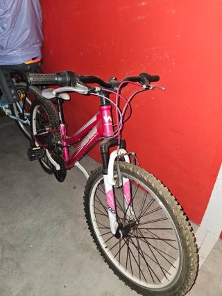 Bicicleta 24 para puesta a punto