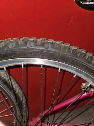 Bicicleta 24 para puesta a punto