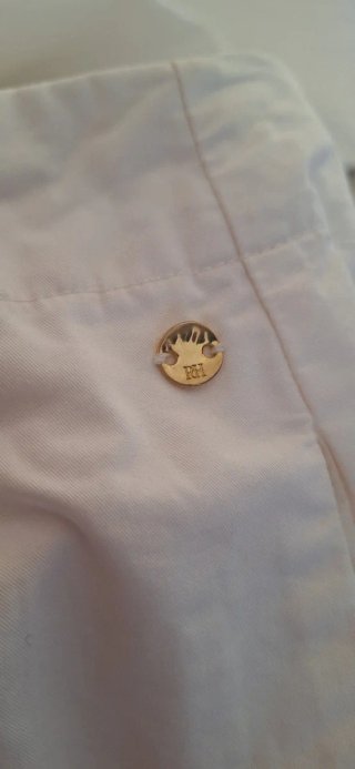 Pantalón blanco ancho