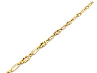 E1813501-27 Pulsera Oro 18k Con Circonita