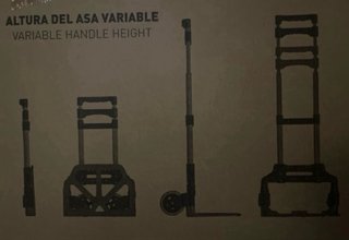 ¡PROMO HOY! Carretilla de mano plegable Nueva