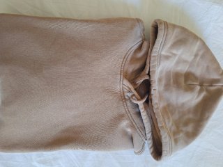 Sudadera Hollister niño marrón claro