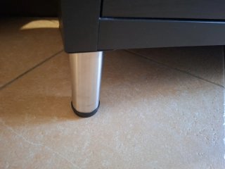 Cómoda auxiliar wengué