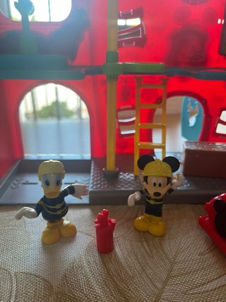 Estación Bomberos Mickey Mouse Juguete