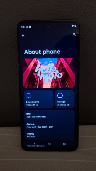 Motorola G34 5G 128gb