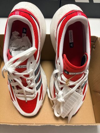 Zapatillas Adidas Adizero Aruku Rojas y Blancas