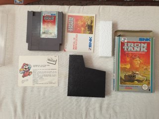Iron Tank Nintendo NES SNK pal B esp completo