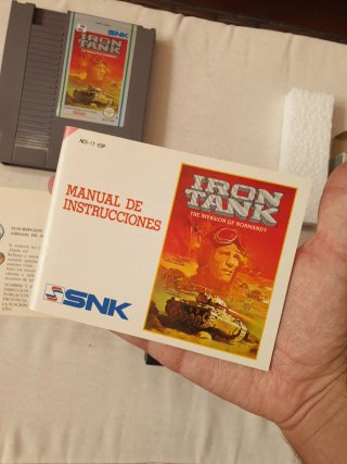 Iron Tank Nintendo NES SNK pal B esp completo