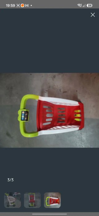 Carrito de juguete para niños
