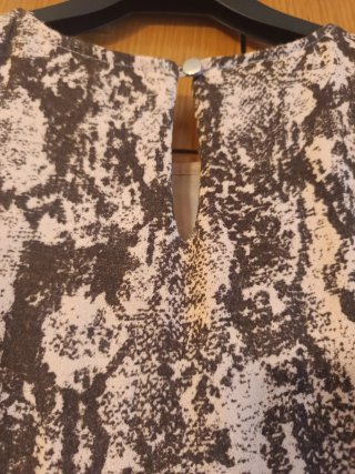 Vestido estampado Tintoretto Talla 38