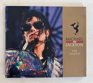 CD BAD NUEVO+LIBRO LEGEND-MICHAEL JACKSON-SIN USAR