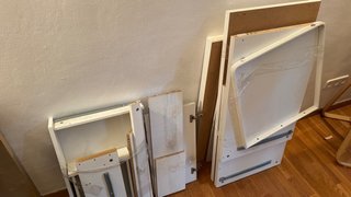 Escritorio MICKE IKEA blanco 105x50cm