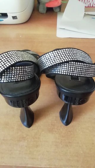 Sandali Liu Jo neri con strass