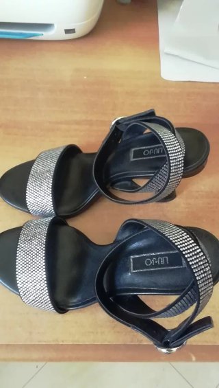 Sandali Liu Jo neri con strass