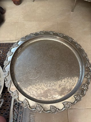 Bandeja Marroquí Cincelada a Mano