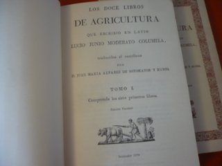 LOS DOCE LIBROS AGRICULTURA ESCRIBIO LATIN LUCIO