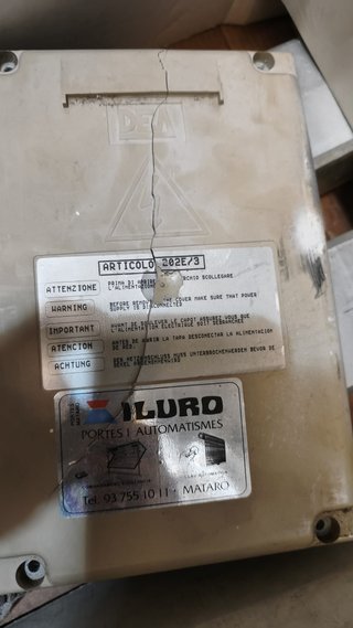 Kit Automatismo CAME Puerta Batiente 2 Hojas