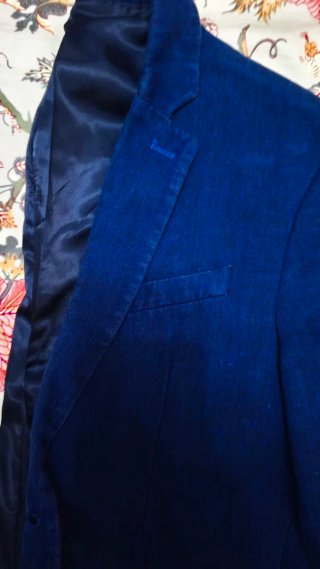 Chaqueta azul