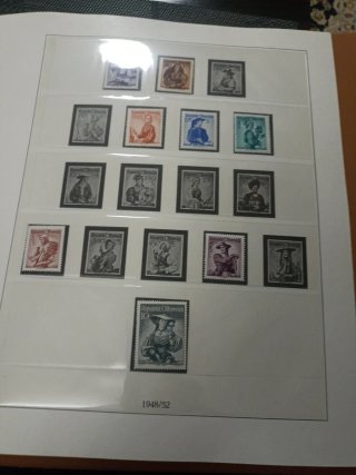 Álbum de sellos de Austria