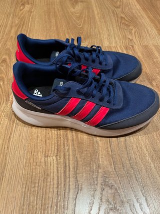 Zapatillas Adidas Azul y Rojo
