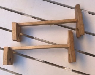Arca de madera hecha a mano