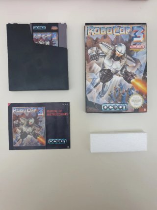 Robocop 3 Nintendo NES completo Pal B esp