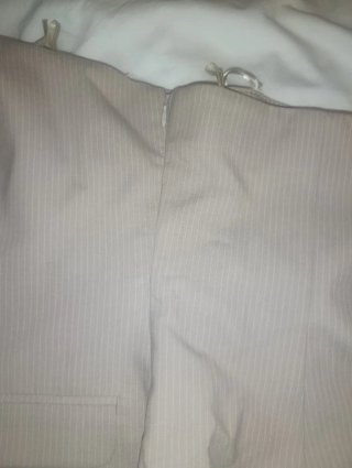 Top palabra de honor Zara beige
