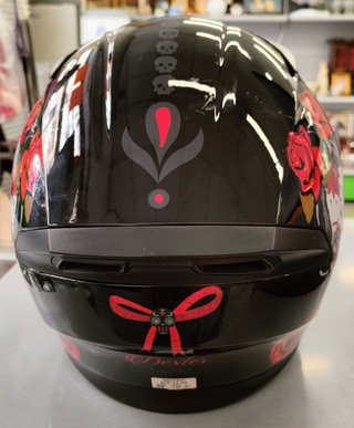 Casco Integral Moto Dexter Sarita - Diseño Catrina
