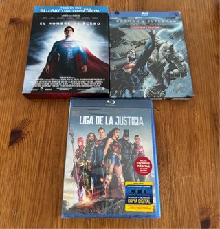 El Hombre de Acero, Batman v Superman, Liga de la