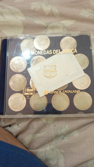 Monete d'argento del Barça