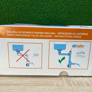 LIRA Sifón Espacio 2 NT inspeccionable
