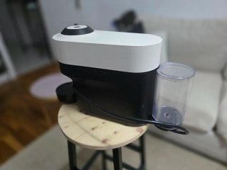 Cafetera Nespresso Krups Blanca