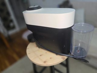 Cafetera Nespresso Krups Blanca
