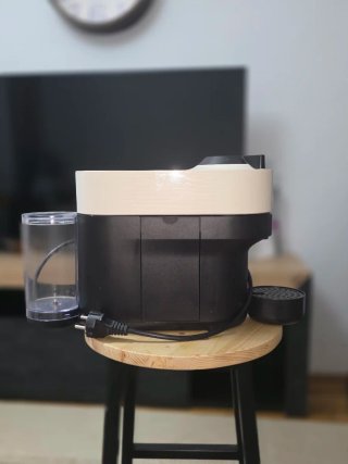 Cafetera Nespresso Krups Blanca