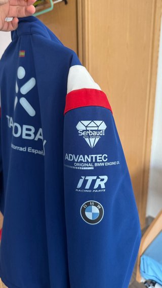 Chaqueta BMW Motorrad Original Azul y Roja