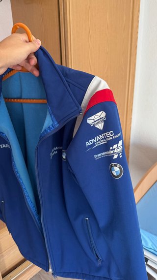 Chaqueta BMW Motorrad Original Azul y Roja