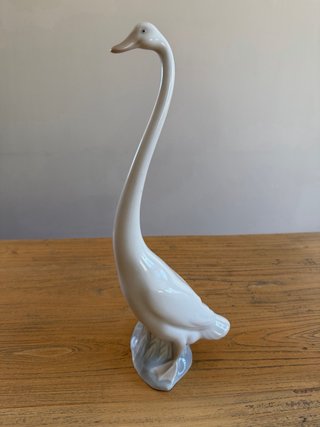 Lladro  pareja de Cisnes Decorativos Cerámica