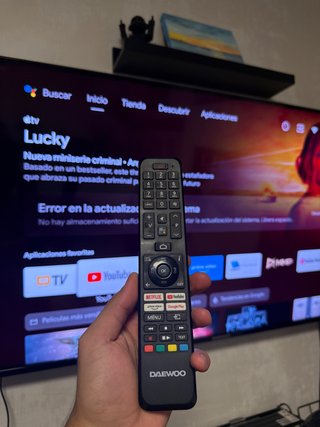 TV 4K 50” QLED DAEWOO