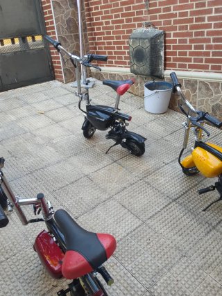Minimoto eléctrica con o sin batería
