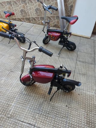 Minimoto eléctrica con o sin batería