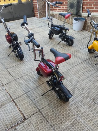 Minimoto eléctrica con o sin batería