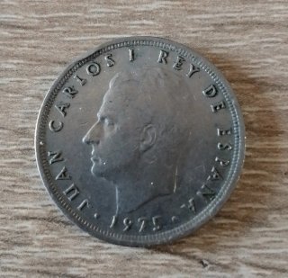 3 Monedas 5 Pesetas 1975 Estrella 79
