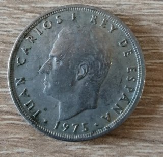 3 Monedas 5 Pesetas 1975 Estrella 79