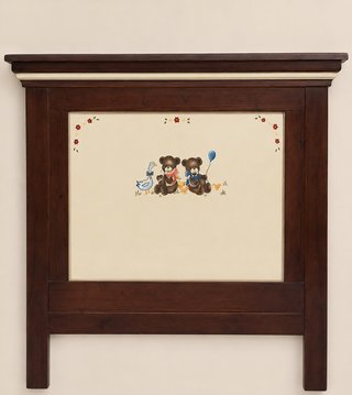 Dormitorio infantil pintado a mano