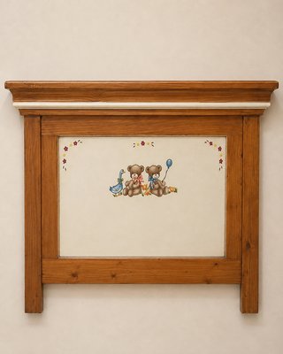 Dormitorio infantil pintado a mano