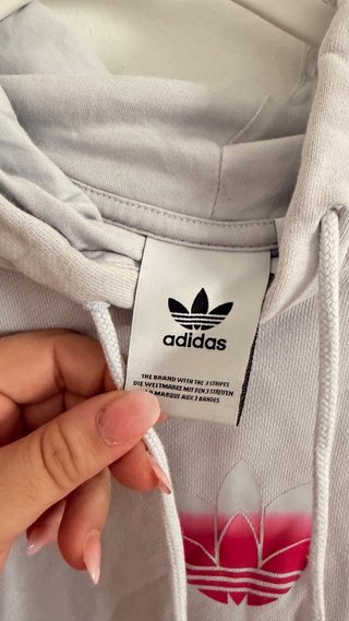 Sudadera Adidas Lila y Rosa
